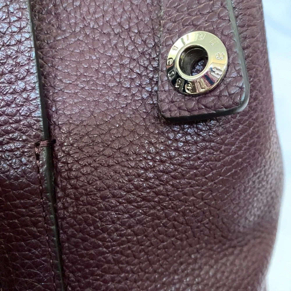 Henri Bendel small leather jetsetter convertible backpack (Oxblood - Picture 10 of 16